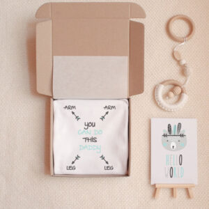 regalo nascita personalizzato, You can do this daddy S, regali personalizzati per una nascita, set regali neonato, set regalo nascita, set regalo neonato per bambini e bambine, regali di nascita per ragazzi e ragazze