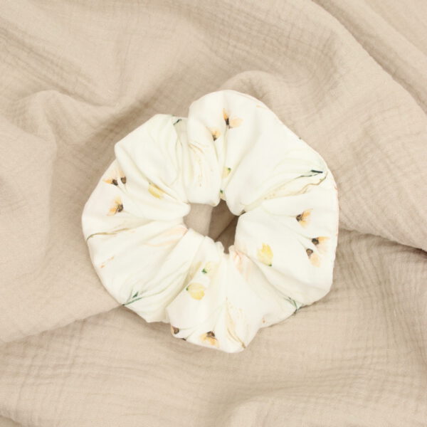 Elastico per capelli – scrunchie beige, scrunchie, set regali neonato, set regalo nascita, set regalo neonato per bambini e bambine, regali di nascita per ragazzi e ragazze