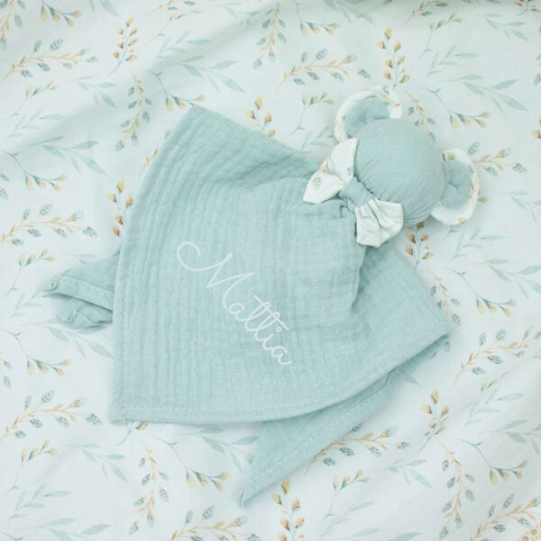 doudou personalizzato, doudou con nome, doudou personalizzato con nome, doudou nascita, doudouneonato, doudou per neonato