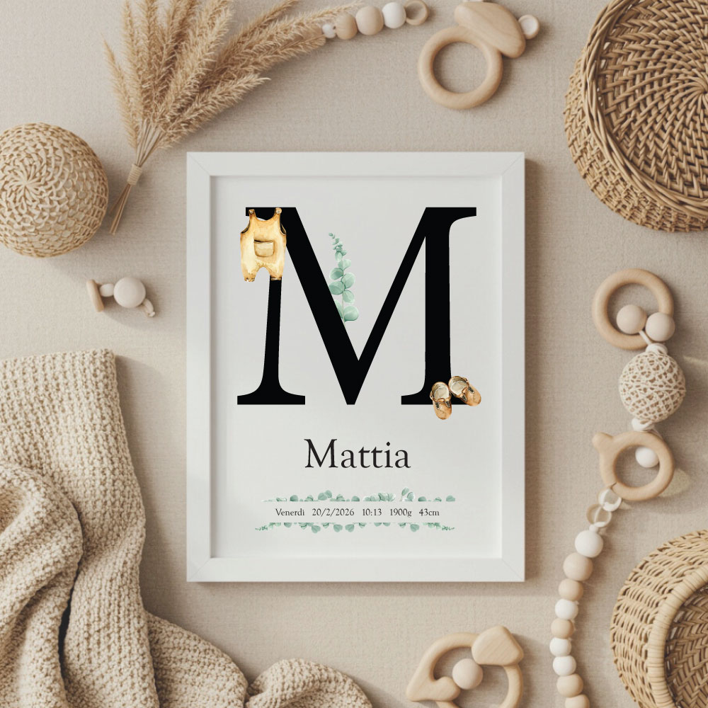 grafika-začetnica-dečel quadretto nascita, quadretto nascita personalizzato, quadretto nascita con nome, quadretto nascita con tutti i dati dela nascita, neonato ottima idea regalo