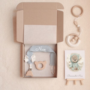 regalo nascita personalizzato, Orsetto Fiabesco, regali personalizzati per una nascita, set regali neonato, set regalo nascita, set regalo neonato per bambini e bambine, regali di nascita per ragazzi e ragazze