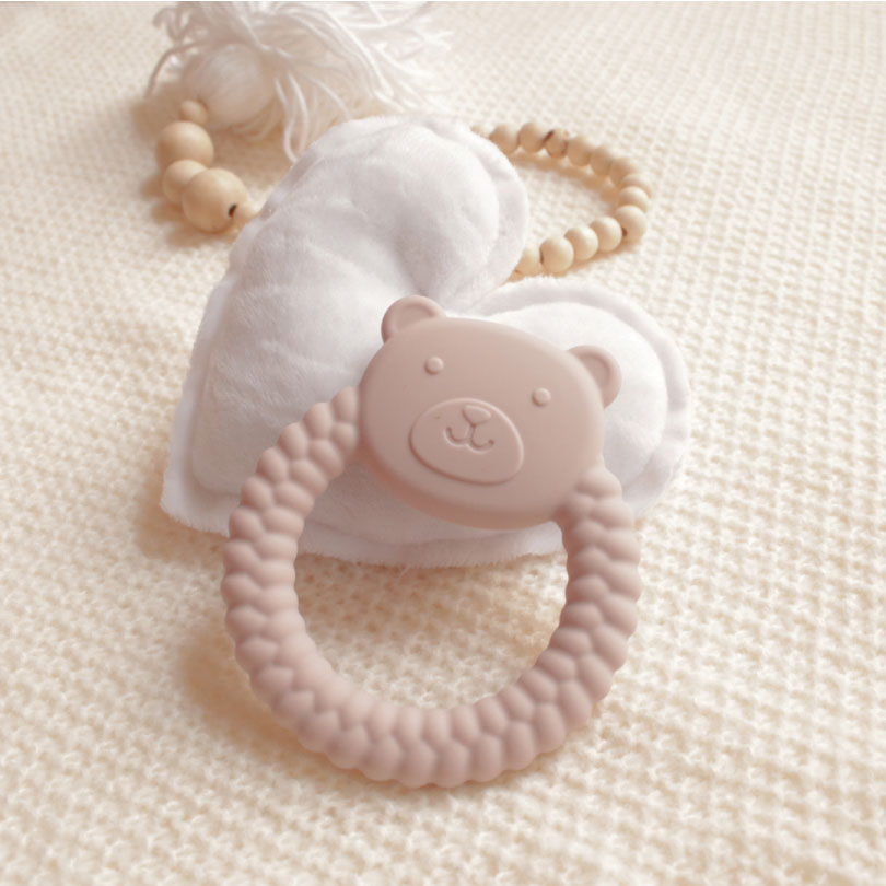 medvedka Massaggiagengive in silicone, giochio in silicone, set regali neonato, set regalo nascita, set regalo neonato per bambini e bambine, pacchettini per la bambine i bambini, regalo nascita personalizzato, regali personalizzati per una nascita