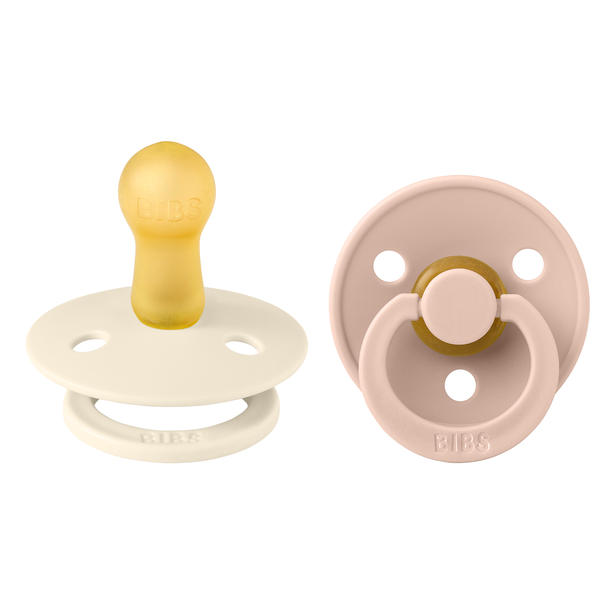 Ciuccio Bibs set di due ciucci bibs, bibs colour ciuccio, set regali neonato, set regalo nascita