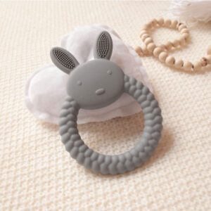 Massaggiagengive in silicone, giochio in silicone, set regali neonato, set regalo nascita, set regalo neonato per bambini e bambine, pacchettini per la bambine i bambini, regalo nascita personalizzato, regali personalizzati per una nascita