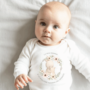 Body La mia mamma,body neonato, body per bambini, body neonato personalizzato, body neonato con nome